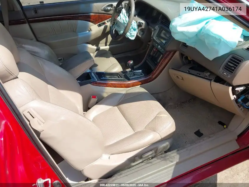 2001 Acura Cl 3.2 Type S VIN: 19UYA42741A036174 Lot: 42225611