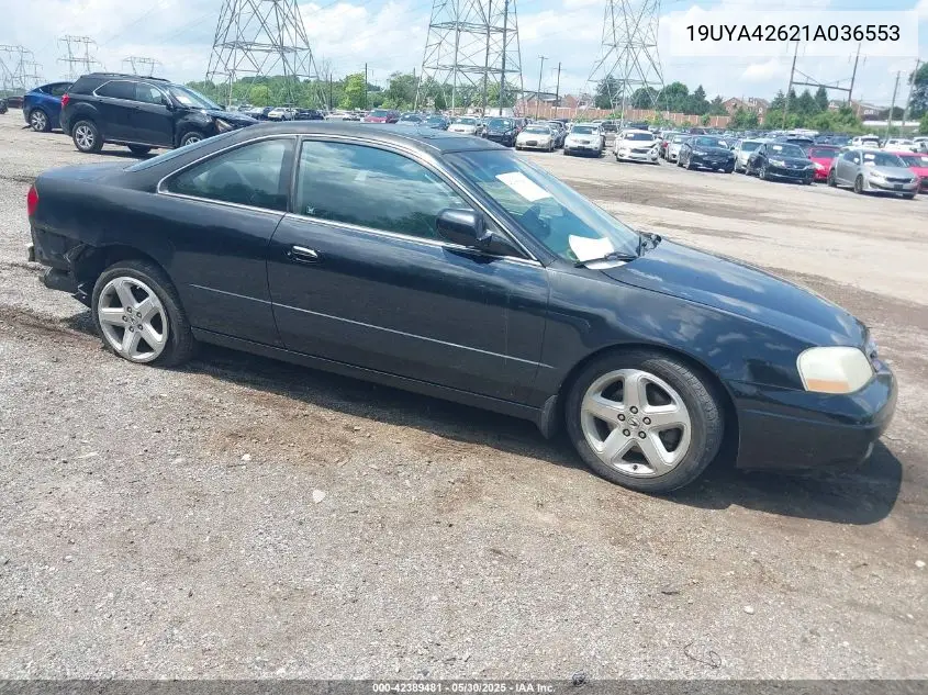 2001 Acura Cl 3.2 Type S VIN: 19UYA42621A036553 Lot: 42389481