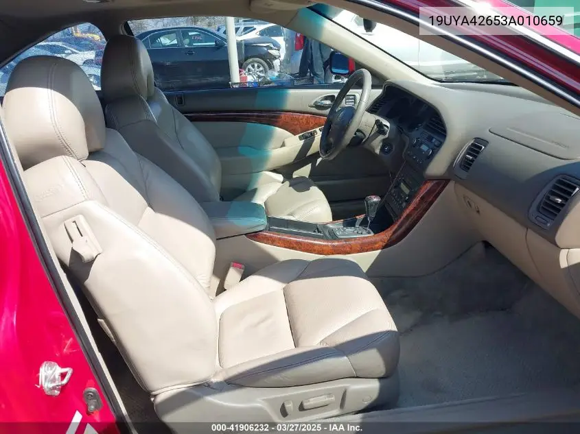2003 Acura Cl 3.2 Type S Automatic VIN: 19UYA42653A010659 Lot: 41906232