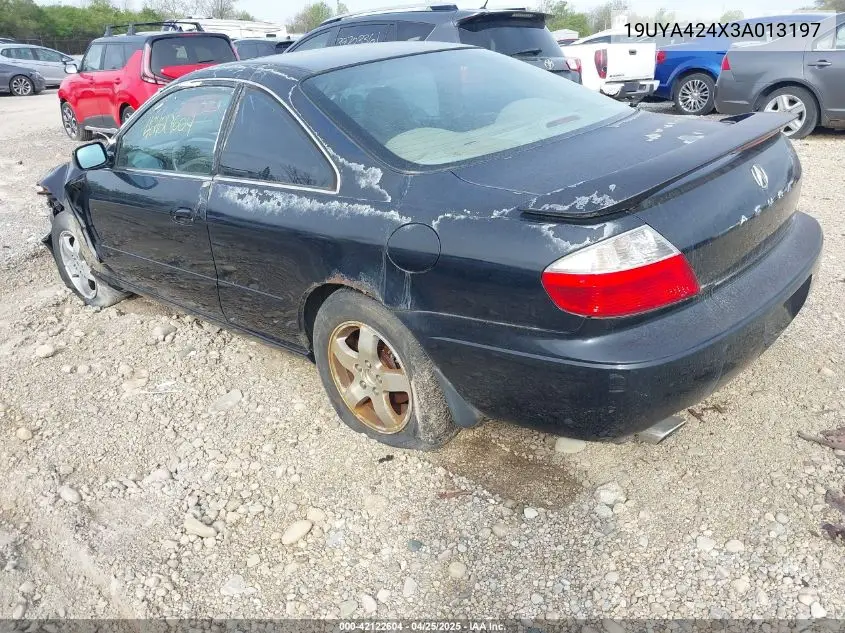 2003 Acura Cl 3.2 VIN: 19UYA424X3A013197 Lot: 42122604