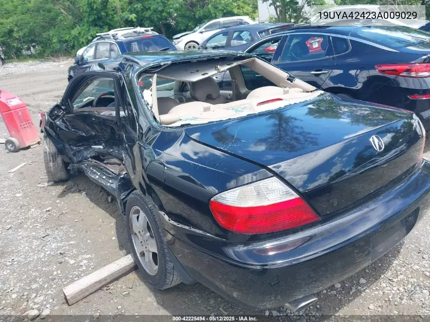 2003 Acura 3.2Cl VIN: 19UYA42423A009029 Lot: 42225494