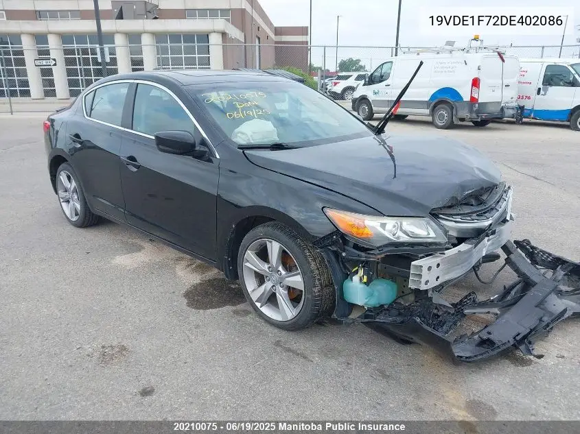 2013 Acura Ilx VIN: 19VDE1F72DE402086 Lot: 20210075