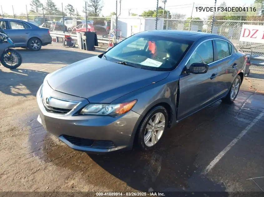 2013 Acura Ilx 2.0L VIN: 19VDE1F34DE004116 Lot: 41889914