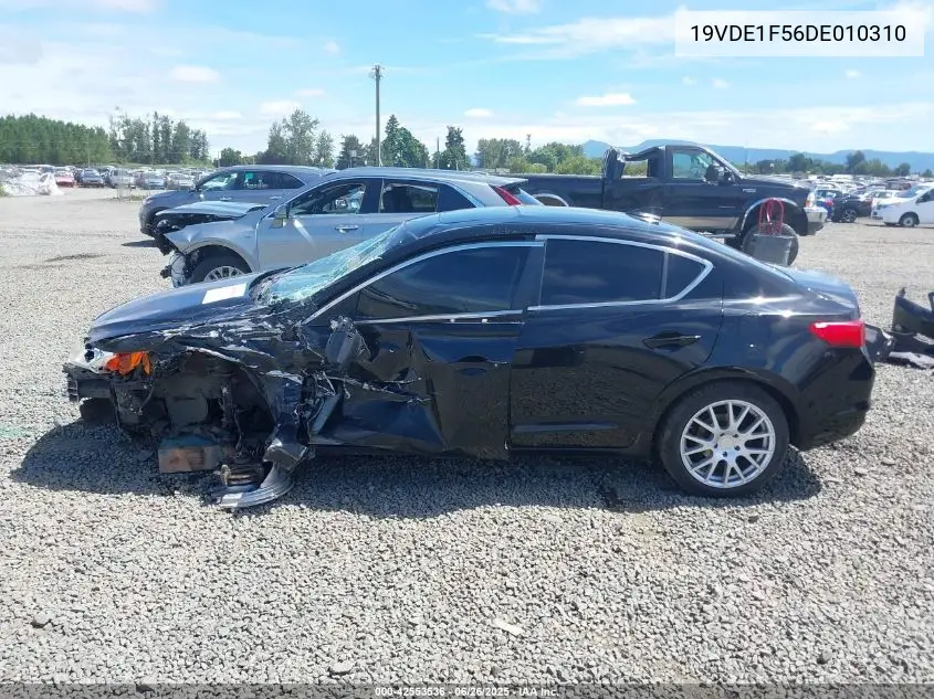 2013 Acura Ilx 2.0L VIN: 19VDE1F56DE010310 Lot: 42553536