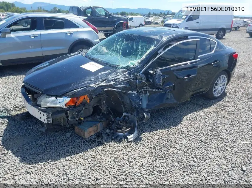 2013 Acura Ilx 2.0L VIN: 19VDE1F56DE010310 Lot: 42553536