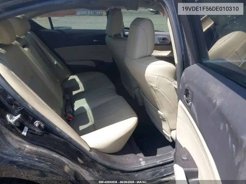 2013 Acura Ilx 2.0L VIN: 19VDE1F56DE010310 Lot: 42553536