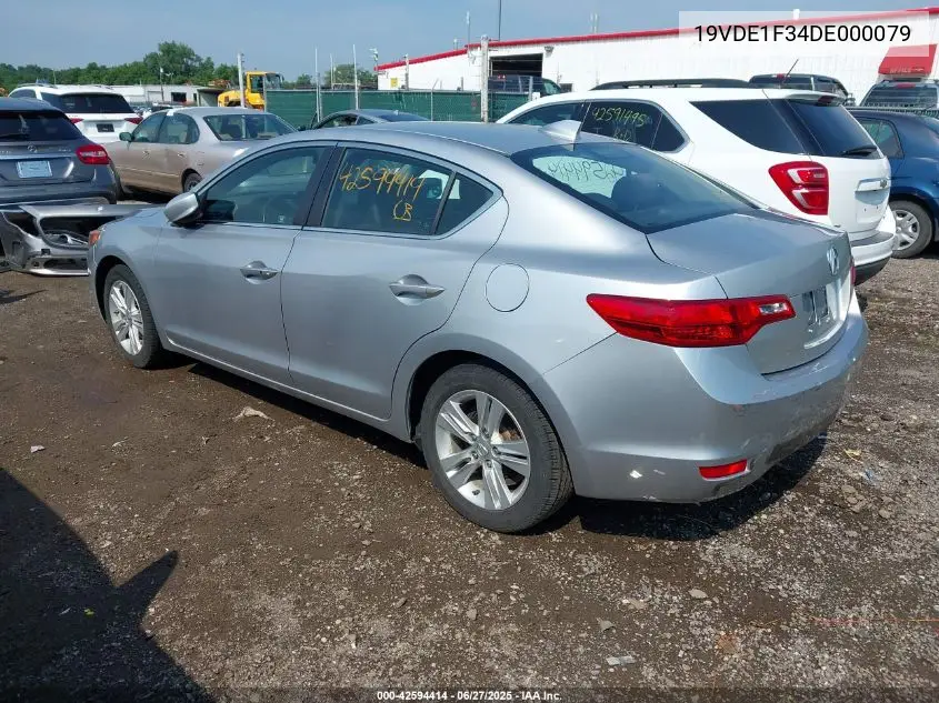2013 Acura Ilx 2.0L VIN: 19VDE1F34DE000079 Lot: 42594414