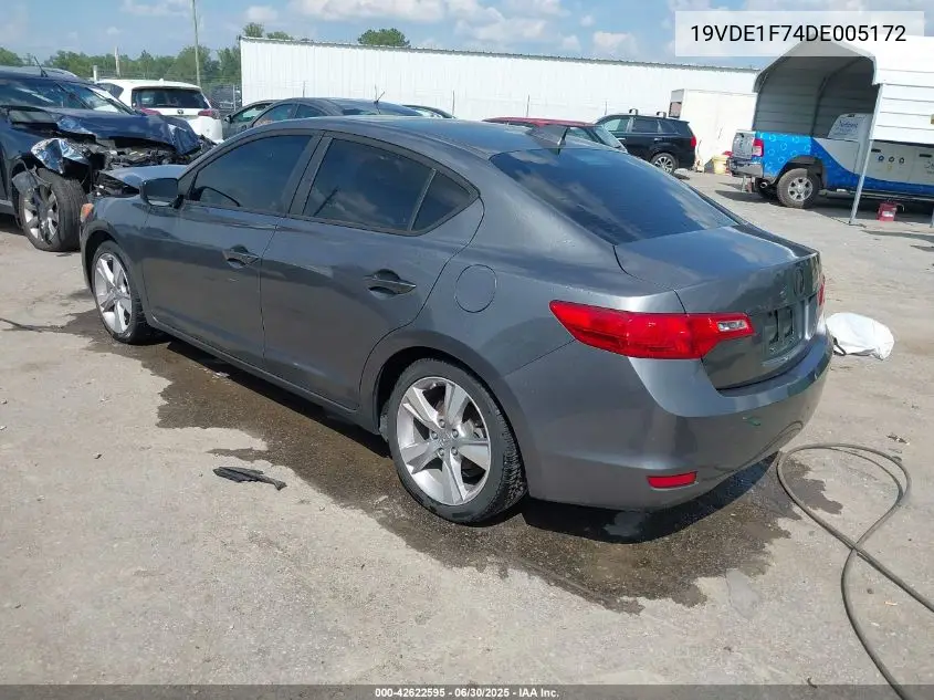 2013 Acura Ilx 2.0L VIN: 19VDE1F74DE005172 Lot: 42622595