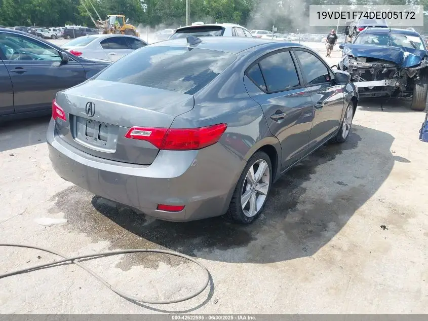 2013 Acura Ilx 2.0L VIN: 19VDE1F74DE005172 Lot: 42622595