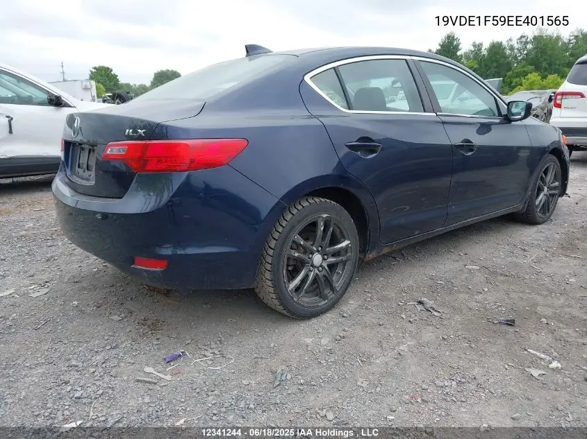 2014 Acura Ilx VIN: 19VDE1F59EE401565 Lot: 12341244