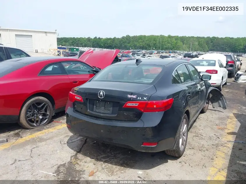 2014 Acura Ilx 2.0L VIN: 19VDE1F34EE002335 Lot: 42135408
