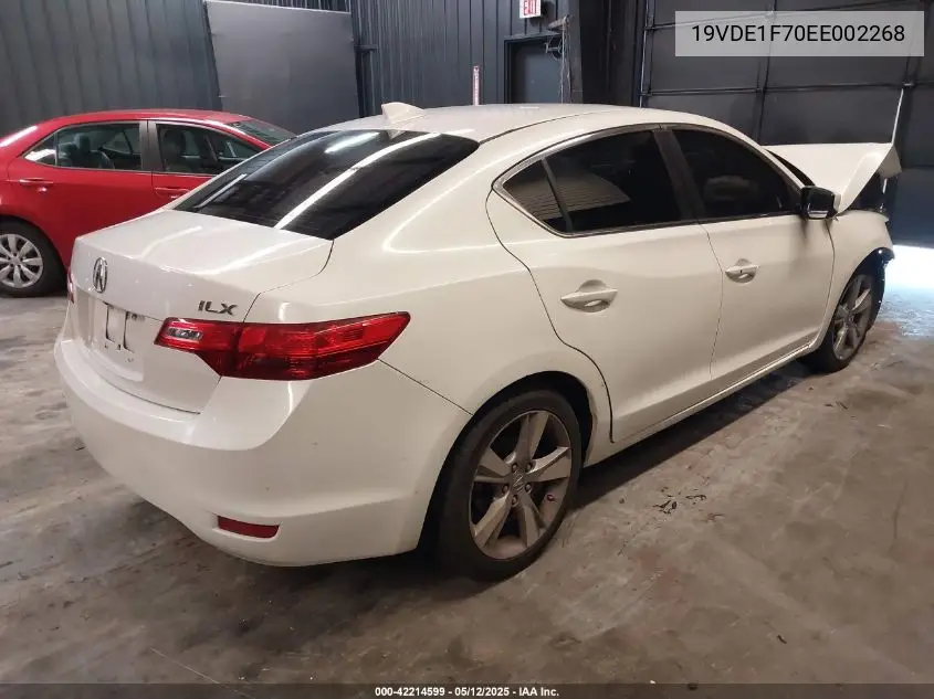 2014 Acura Ilx 2.0L VIN: 19VDE1F70EE002268 Lot: 42214599
