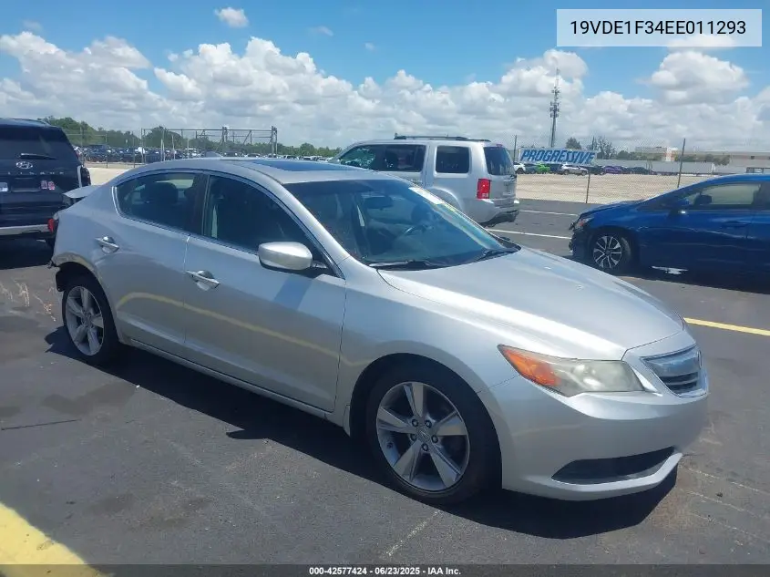 2014 Acura Ilx 2.0L VIN: 19VDE1F34EE011293 Lot: 42577424