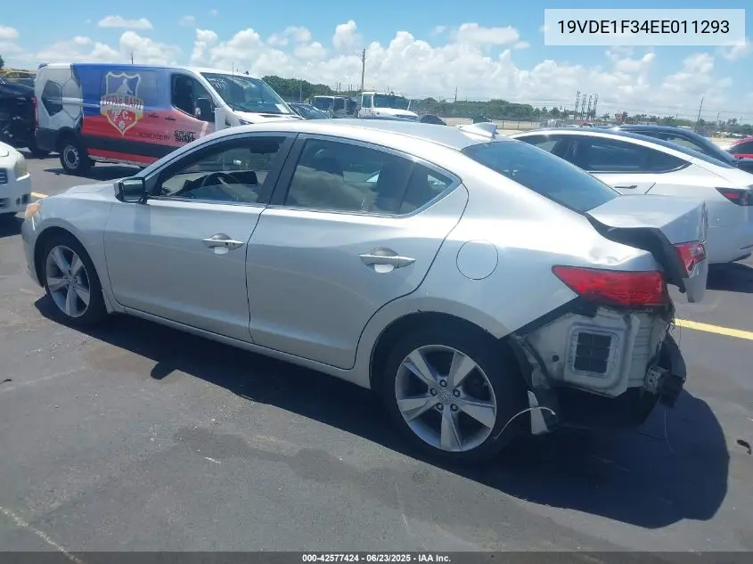 2014 Acura Ilx 2.0L VIN: 19VDE1F34EE011293 Lot: 42577424