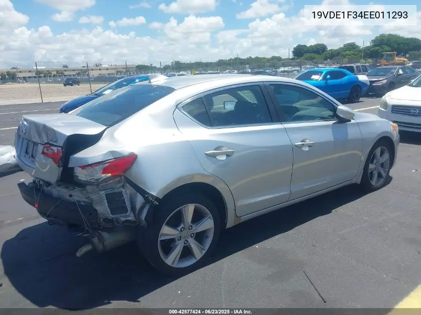 2014 Acura Ilx 2.0L VIN: 19VDE1F34EE011293 Lot: 42577424
