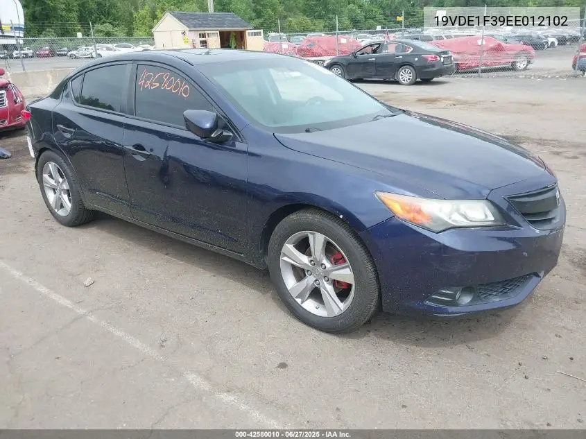 2014 Acura Ilx 2.0L VIN: 19VDE1F39EE012102 Lot: 42580010