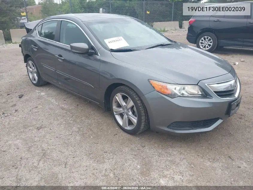 2014 Acura Ilx 2.0L VIN: 19VDE1F30EE002039 Lot: 42584617