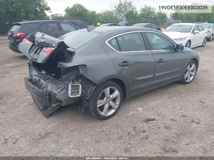 2014 Acura Ilx 2.0L VIN: 19VDE1F30EE002039 Lot: 42584617