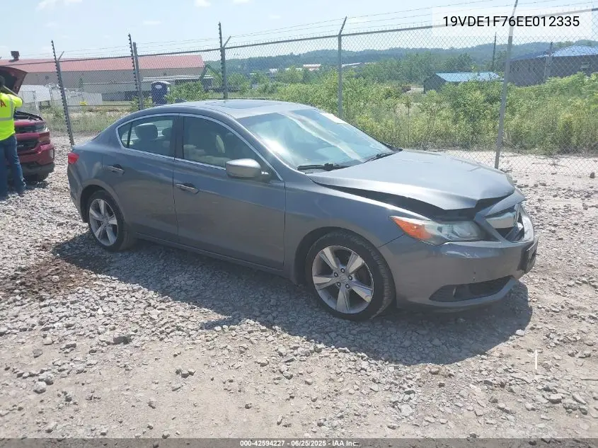 2014 Acura Ilx 2.0L VIN: 19VDE1F76EE012335 Lot: 42594227