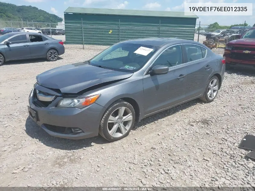 2014 Acura Ilx 2.0L VIN: 19VDE1F76EE012335 Lot: 42594227