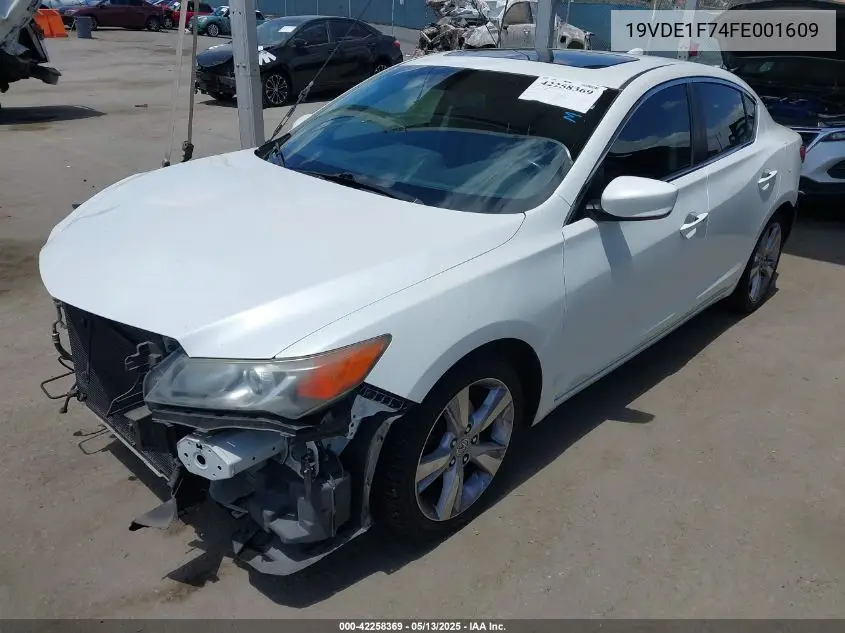 2015 Acura Ilx 2.0L VIN: 19VDE1F74FE001609 Lot: 42258369