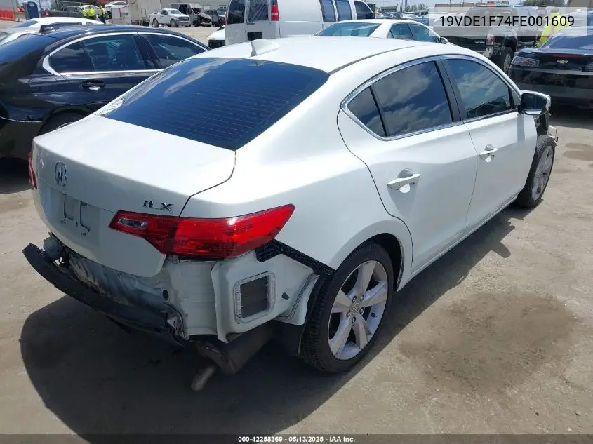 2015 Acura Ilx 2.0L VIN: 19VDE1F74FE001609 Lot: 42258369
