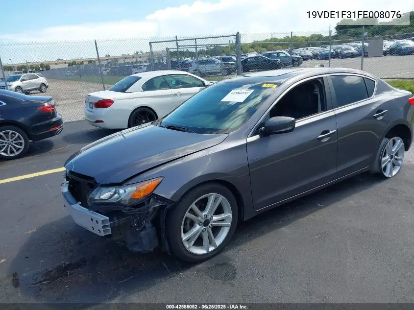 2015 Acura Ilx 2.0L VIN: 19VDE1F31FE008076 Lot: 42586052