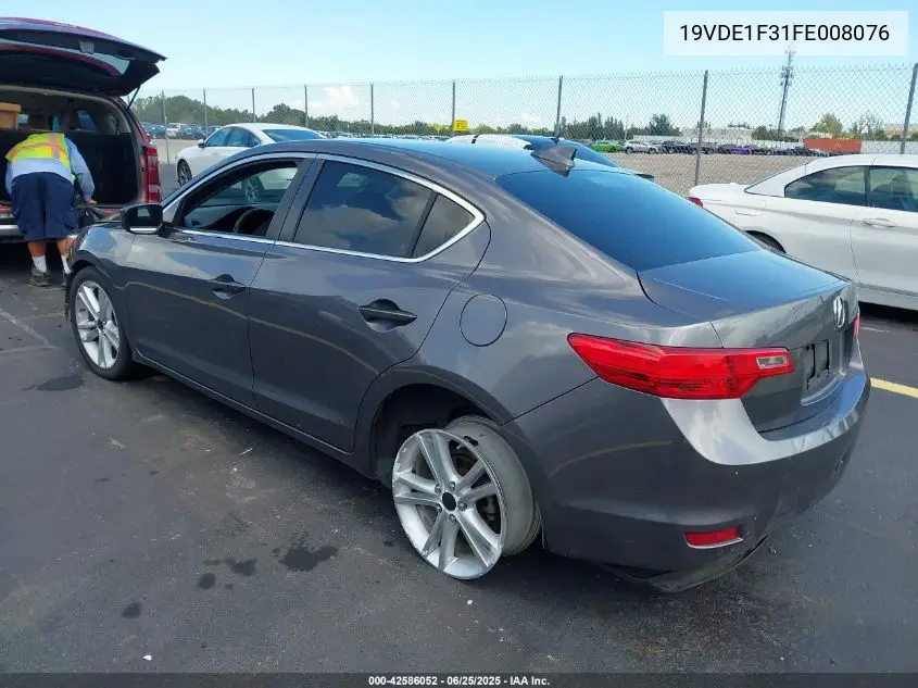 2015 Acura Ilx 2.0L VIN: 19VDE1F31FE008076 Lot: 42586052