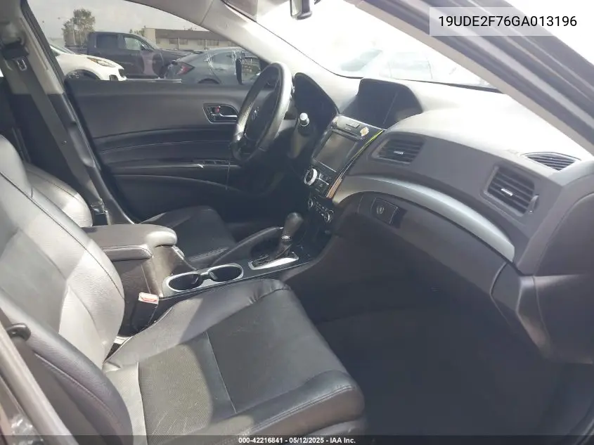 2016 Acura Ilx Premium Package/Technology Plus Package VIN: 19UDE2F76GA013196 Lot: 42216841