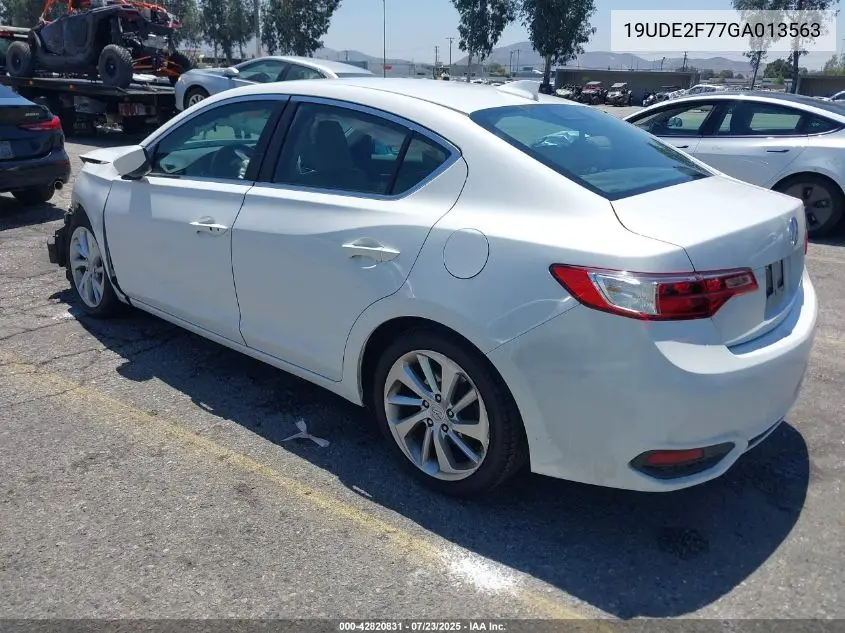 2016 Acura Ilx Premium Package/Technology Plus Package VIN: 19UDE2F77GA013563 Lot: 42820831