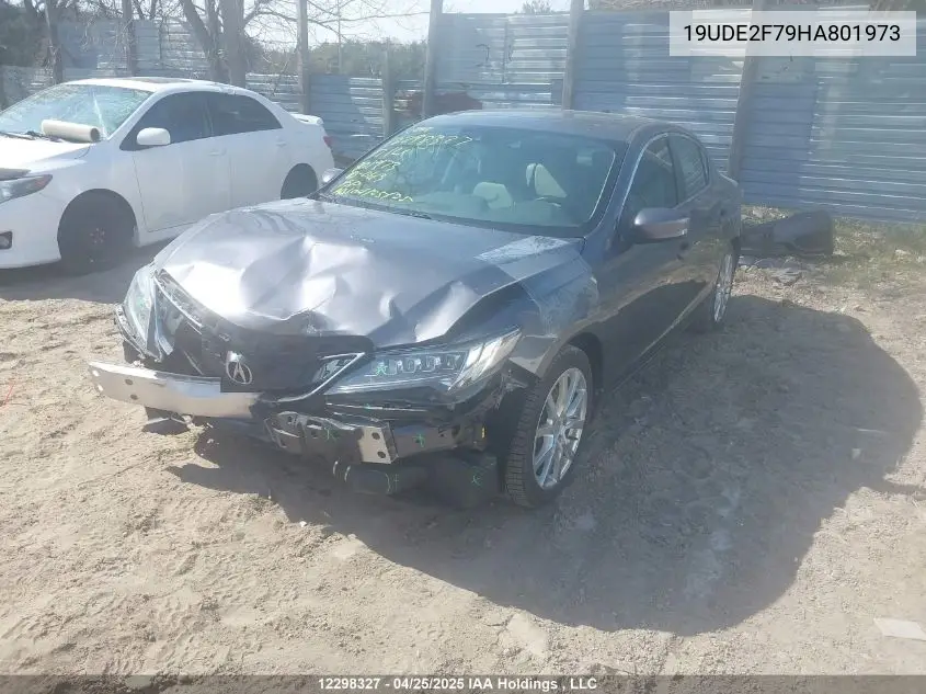2017 Acura Ilx Premium/Technology VIN: 19UDE2F79HA801973 Lot: 12298327