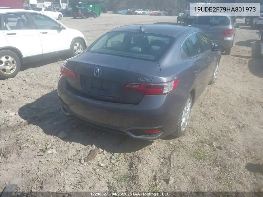 2017 Acura Ilx Premium/Technology VIN: 19UDE2F79HA801973 Lot: 12298327