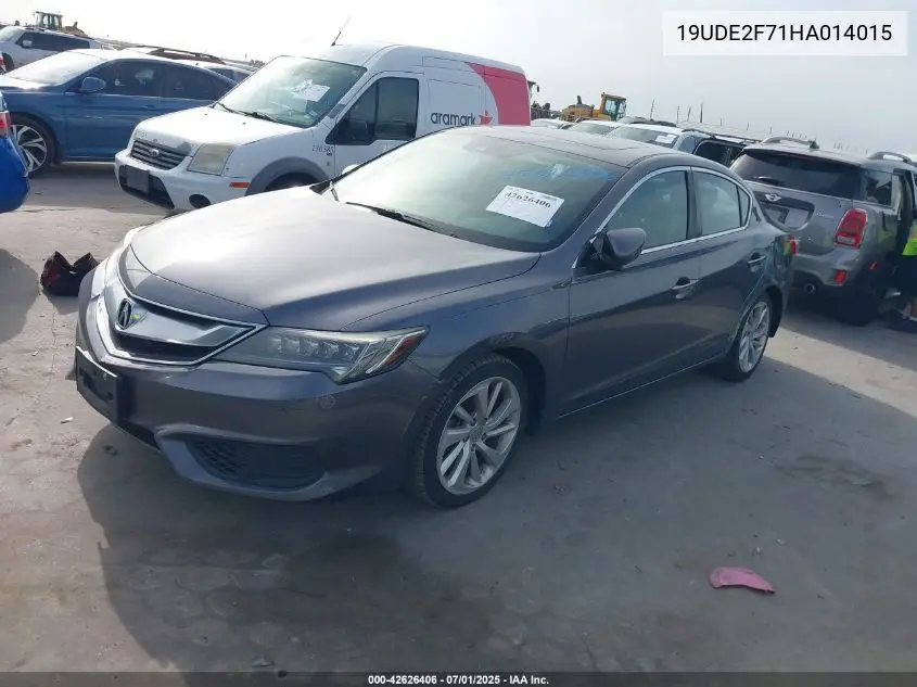 2017 Acura Ilx Premium Package/Technology Plus Package VIN: 19UDE2F71HA014015 Lot: 42626406