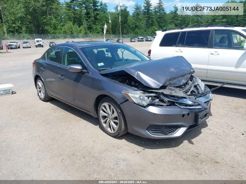 2018 Acura Ilx Premium Package/Technology Plus Package VIN: 19UDE2F73JA005144 Lot: 42553053