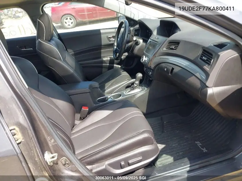 2019 Acura Ilx Premium/Technology VIN: 19UDE2F77KA800411 Lot: 30063011