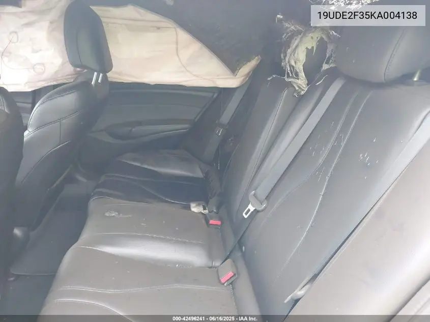 2019 Acura Ilx Standard VIN: 19UDE2F35KA004138 Lot: 42496241