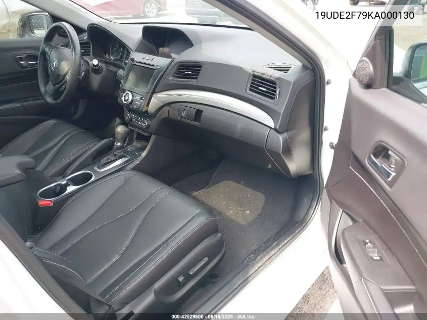 2019 Acura Ilx Premium Package/Technology Package VIN: 19UDE2F79KA000130 Lot: 42529600