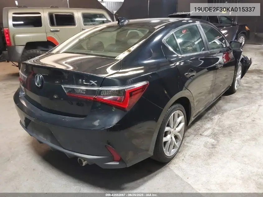 2019 Acura Ilx Standard VIN: 19UDE2F30KA015337 Lot: 42582067