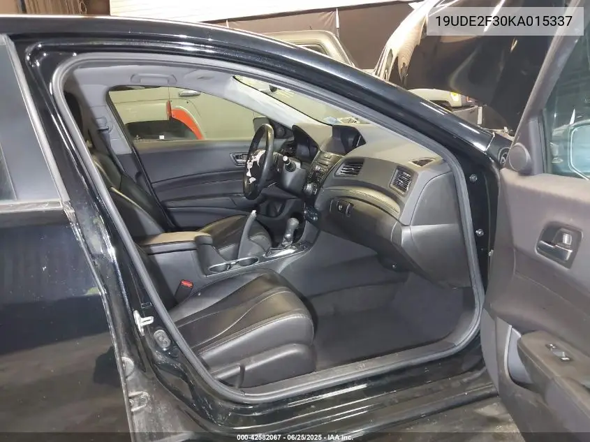 2019 Acura Ilx Standard VIN: 19UDE2F30KA015337 Lot: 42582067