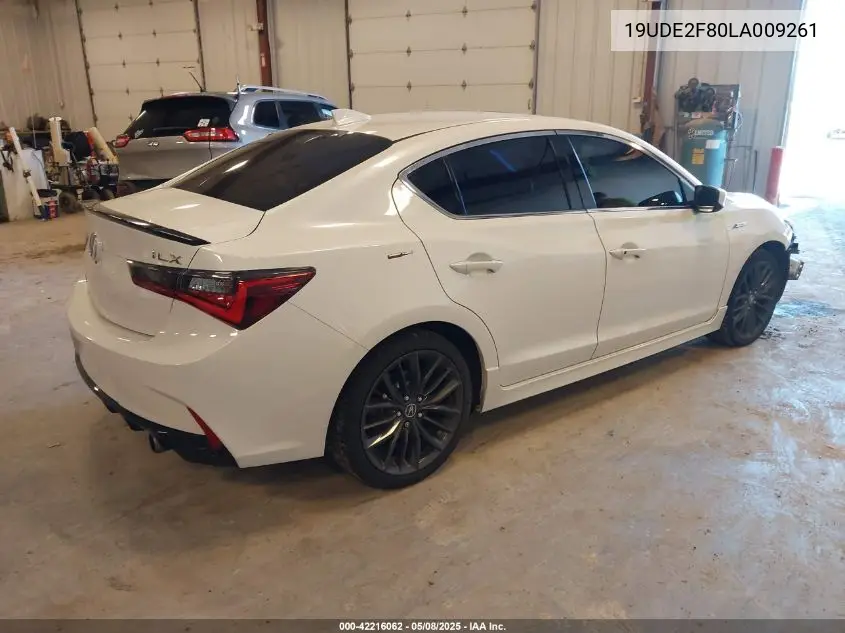 2020 Acura Ilx Premium A-Spec Packages/Technology A-Spec Packages VIN: 19UDE2F80LA009261 Lot: 42216062