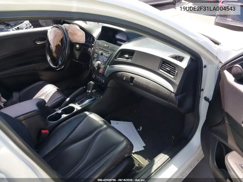 2020 Acura Ilx Standard VIN: 19UDE2F31LA004543 Lot: 42520706