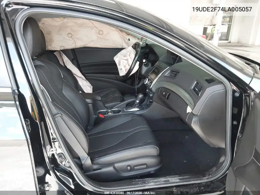 2020 Acura Ilx Premium Package/Technology Package VIN: 19UDE2F74LA005057 Lot: 42530360
