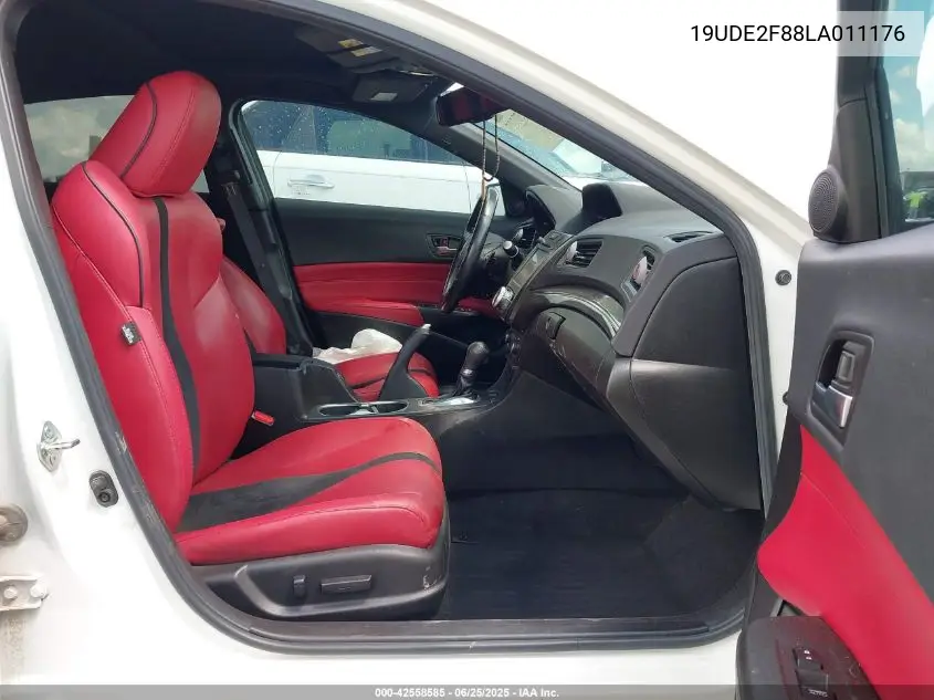 2020 Acura Ilx Premium A-Spec Packages/Technology A-Spec Packages VIN: 19UDE2F88LA011176 Lot: 42558585