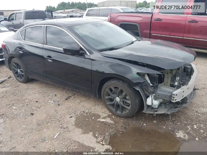 19UDE2F70LA004777 2020 Acura Ilx Premium Package/Technology Package