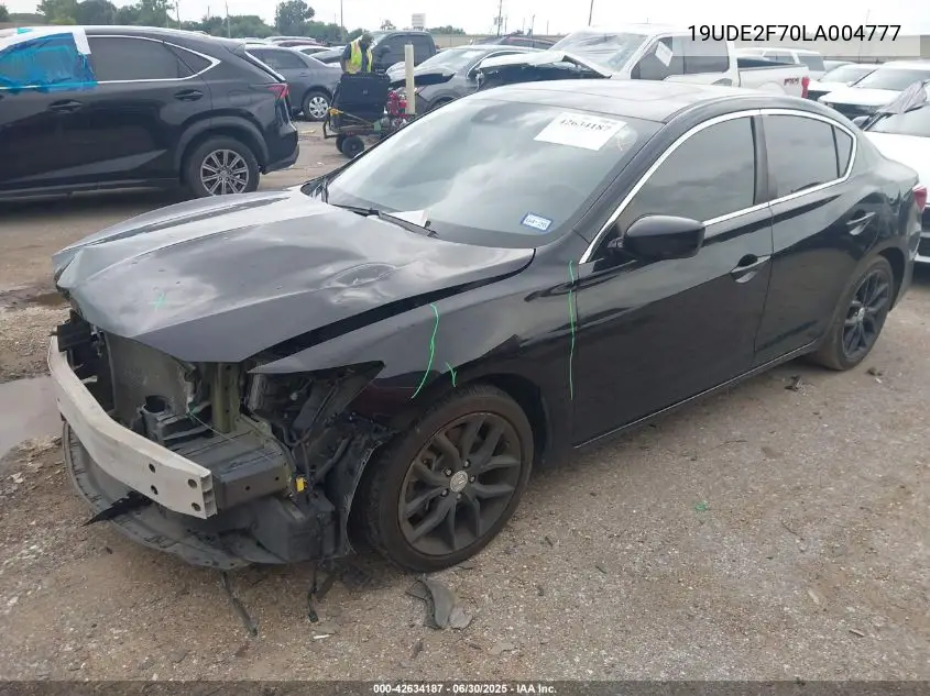 19UDE2F70LA004777 2020 Acura Ilx Premium Package/Technology Package