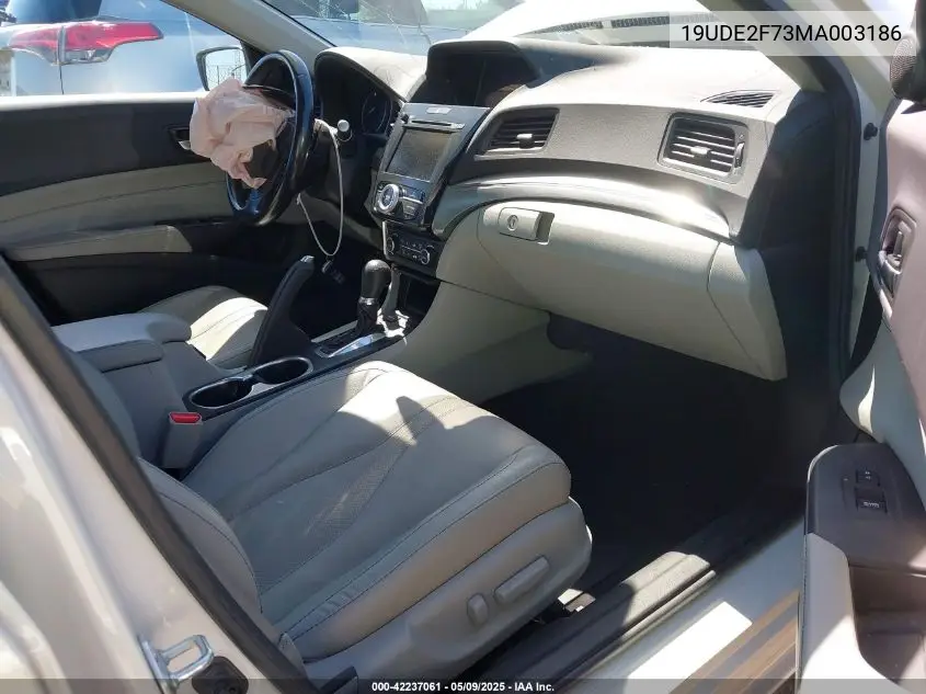 2021 Acura Ilx Premium Package/Technology Package VIN: 19UDE2F73MA003186 Lot: 42237061