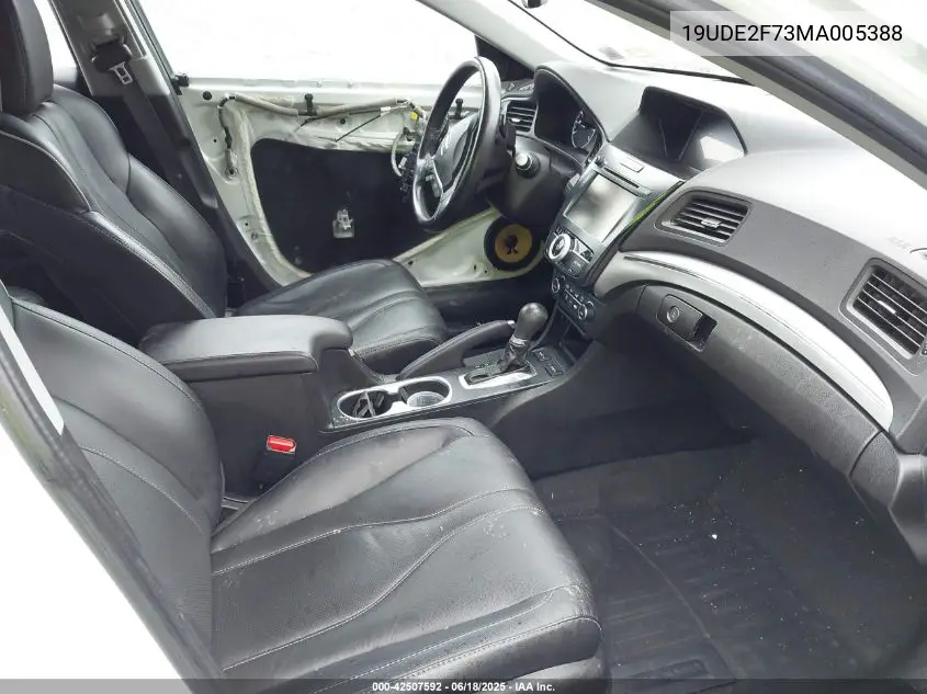 2021 Acura Ilx Premium Package/Technology Package VIN: 19UDE2F73MA005388 Lot: 42507592