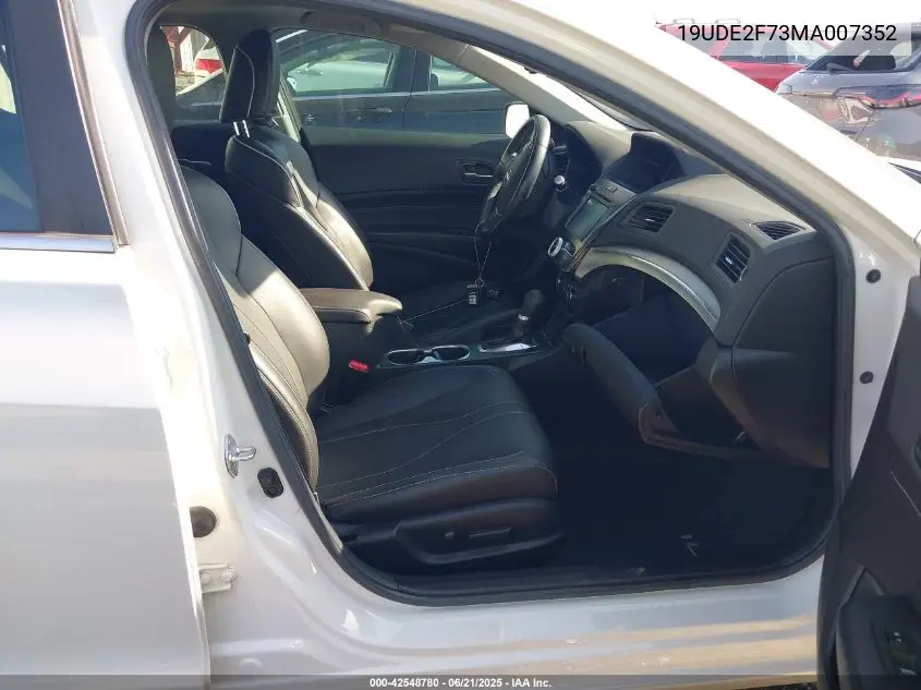 2021 Acura Ilx Premium Package/Technology Package VIN: 19UDE2F73MA007352 Lot: 42548780