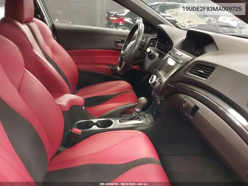 2021 Acura Ilx Premium A-Spec Packages/Technology A-Spec Packages VIN: 19UDE2F83MA009725 Lot: 42566763