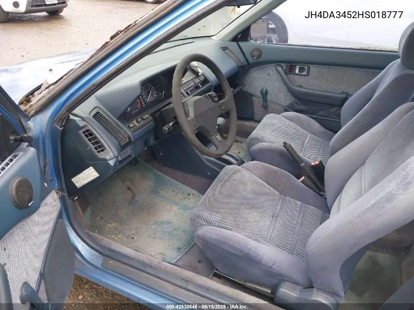 1987 Acura Integra Ls VIN: JH4DA3452HS018777 Lot: 42538546